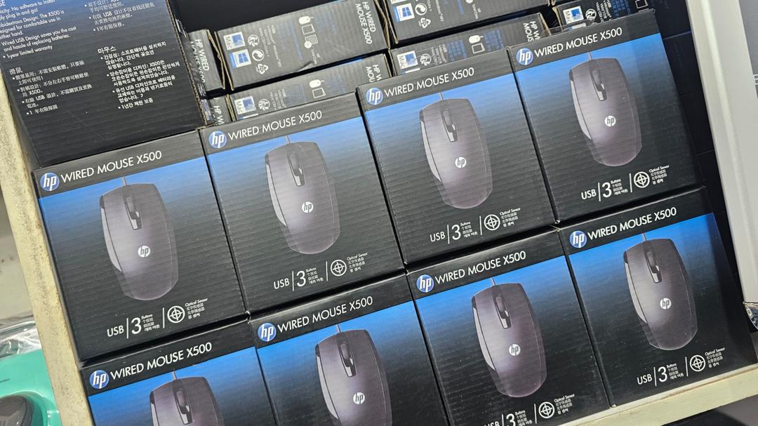 HP Wired Mouse X500